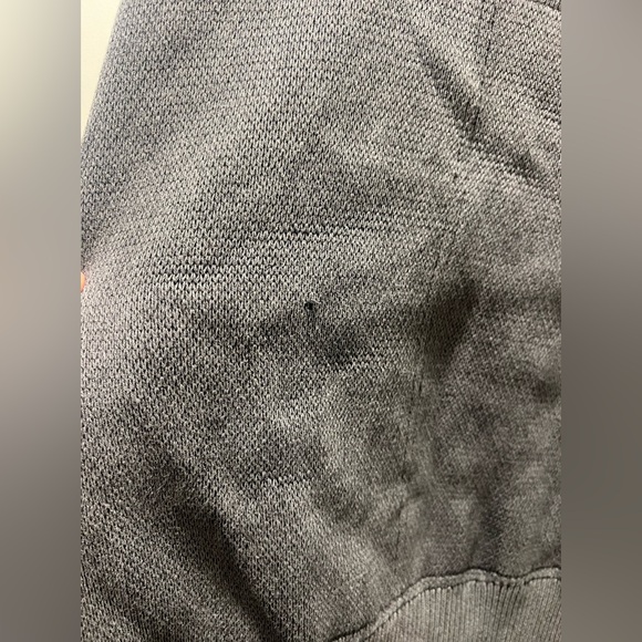 Free people oversized slouch grey / black sweater - Picture 5 of 10